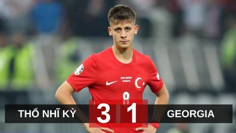 Kết quả Thổ Nhĩ Kỳ 3-1 Georgia: Guler lập siêu phẩm mang về 3 điểm cho TNK